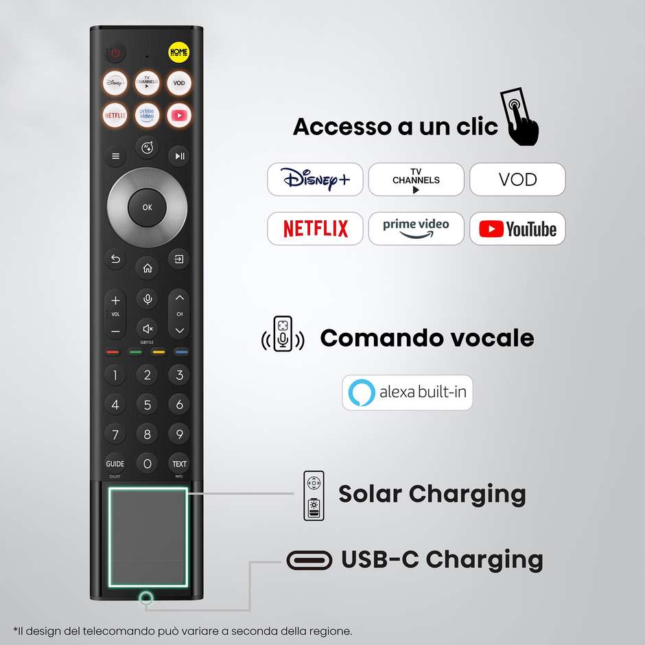 Hisense 55U7S PRO Smart TV MiniLED 4K 165Hz 55" ```